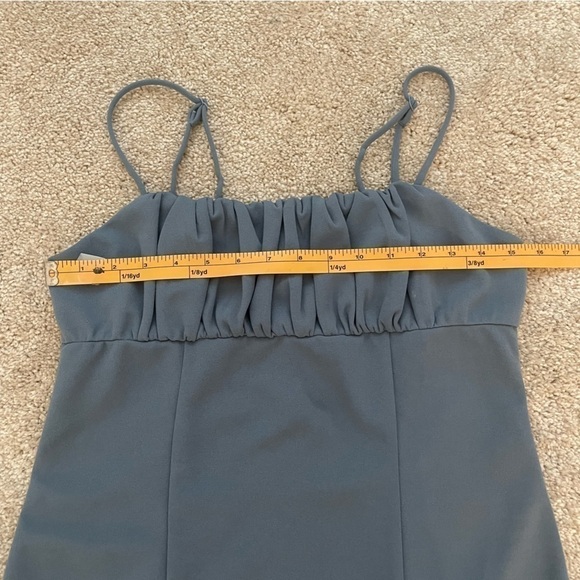 Lulus Rule Breaker Denim Blue Bodycon Mini Dress Size Medium - Picture 9 of 13